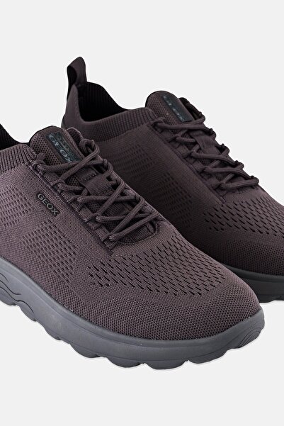 Geox Men Spherica Lace Up Shoes, Grey