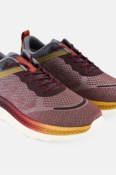 Geox Men Spherica Actif Lace Up Casual Shoes, Multicolor
