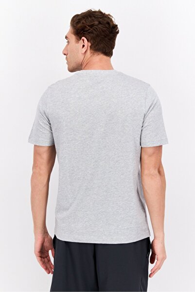 Puma Men Sportswear Fit Short Sleeve Training T-Shirts, Heather Grey