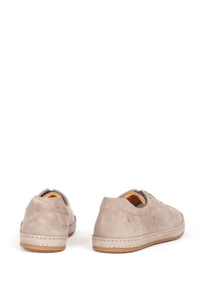 Dericlub Dericlub Men's Lace-Up Comfort Casual Shoes Real Leather Fr 245531 Mink