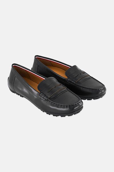 Geox Women Kosmopolis Slip On Loafers, Black