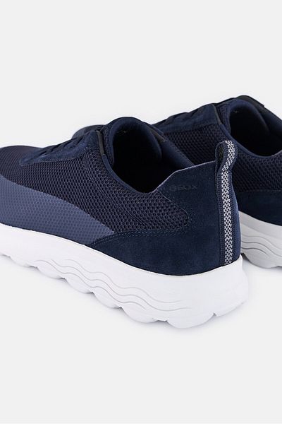 Geox Men U Spherica A Lace Up Casual Shoes, Navy