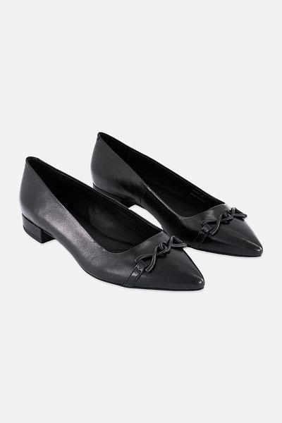 Geox Women Slip On Flats, Black
