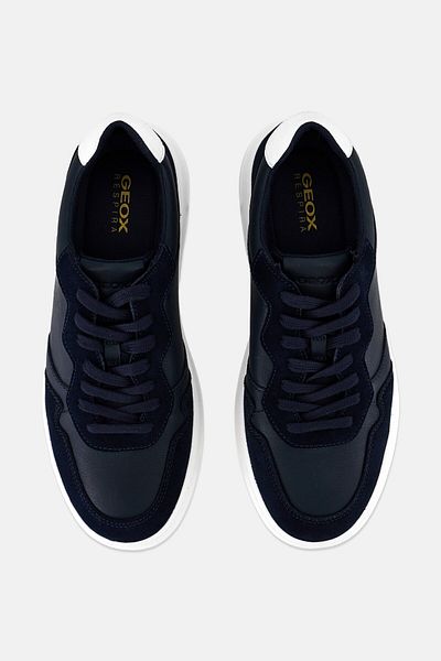 Geox Men U Arvier Lace Up Casual Shoes, Navy