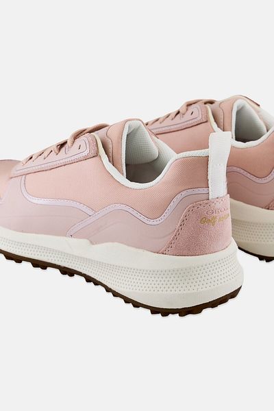 Geox Women D Pgix A Lace Up Casual Shoes, Pink