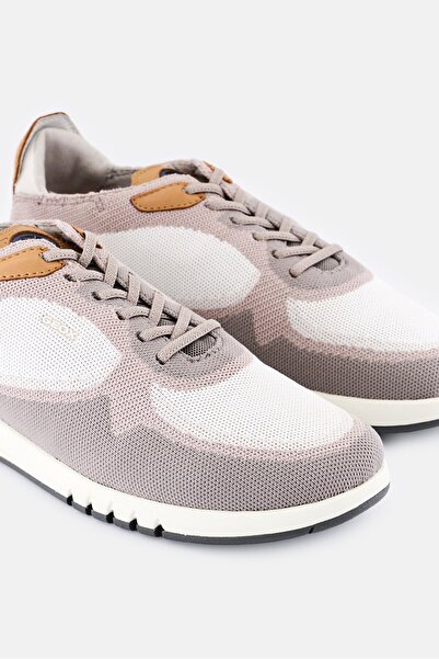 Geox Men U Aerantis Lace Up Casual Shoes, Multicolor