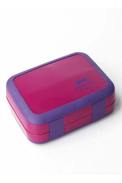 Raffine Portable Durable Leakproof Food Container Outdoor 3 Compartment Sealed Salad and Lunch Box with Divi