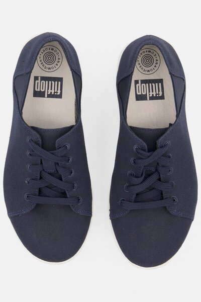 Fitflop Women F-Sporty Lace Up Sneakers, Navy