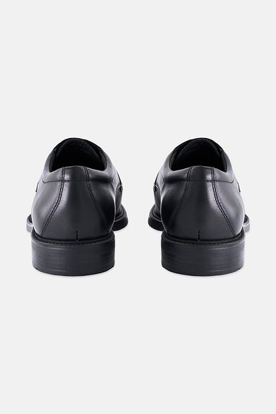 Geox Men Brandolf Leather Lace Up Formal Shoes, Black