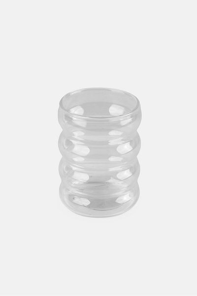 Muy Mucho Wave Glass 300 ml, Transparent