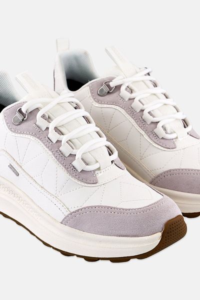 Geox Women Spherica Actif Lace Up Casual Shoes, Multicolor