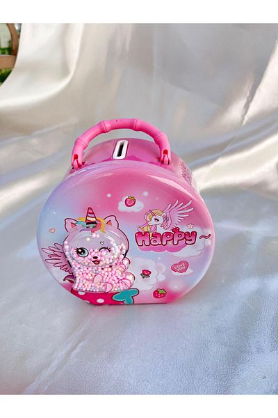 EMKSHOP Cute Metal Refreshed Savings Bank