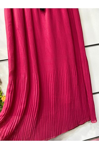 edu collection Frequent Pleated Chiffon Skirt