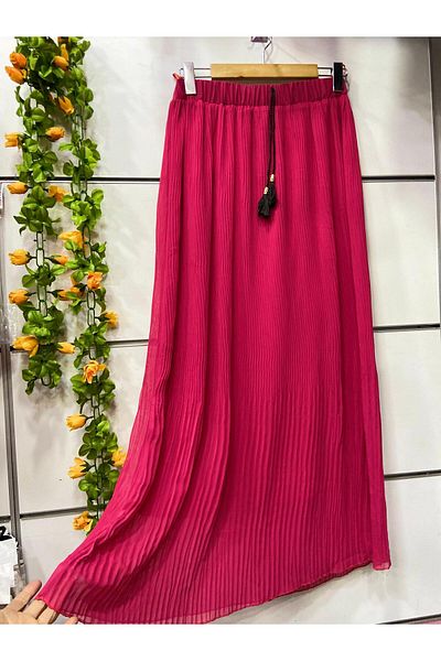 edu collection Frequent Pleated Chiffon Skirt