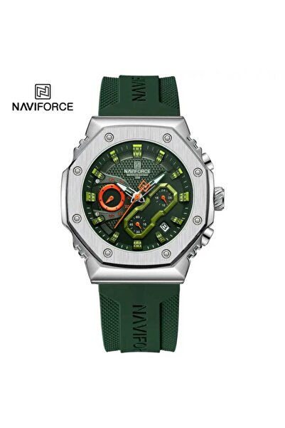 Naviforce Watch Naviforce Men's Waterproof Quartz Luminous Watches with Silic...
