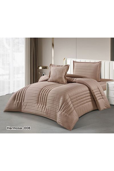 HOURS Hermosa-08 1.5-piece, 4-piece, Queen, Plain, 160cm, Comforter Set