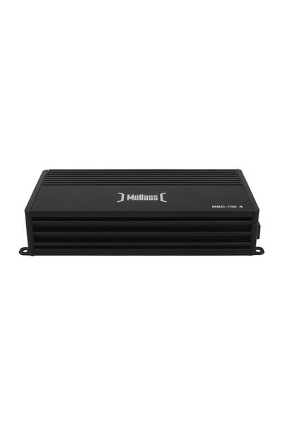 MOBASS MBM-100.4-4X100W RMS -KALİTELİ PROFESYONEL YER KAPLAMAN CLASS D MİNİ ANFİ