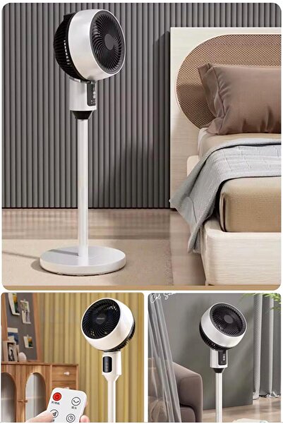 Munico Salınımlı Kaideli Vantilatör Sessiz Ayrılabilir Zemin Vantilatörü Yata...