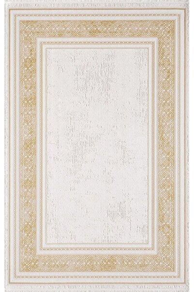 Artemis Halı Artemis Halı Dior 2495C Gold Akrilik Saçaklı Karel Halı