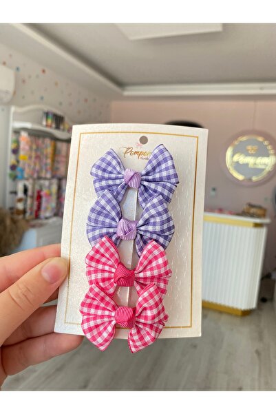 pempem bandana Set de agrafe cu mini fundite pentru fete