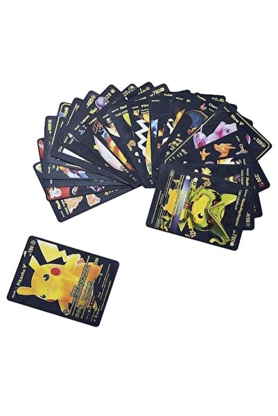 victiny Carti de joc Pokemon, 30 carti, 6 ani+, Negru