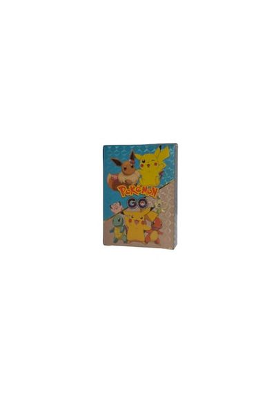 victiny Joc de cărți Pokemon Go Ediție Specială, Hologramă Multicoloră, 55 de piese