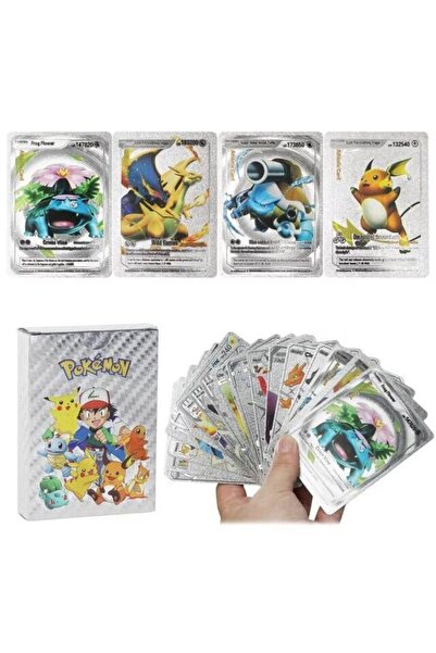 Stone Pokemon Silver VMax GX Energy Card (55 cards)