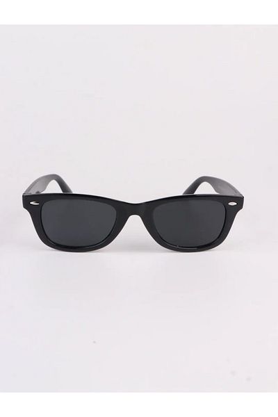 AychaAksesuar Black Brand Model Classic Unisex Sunglasses