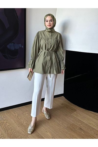 SSDESİNG Poplin Shirt Green