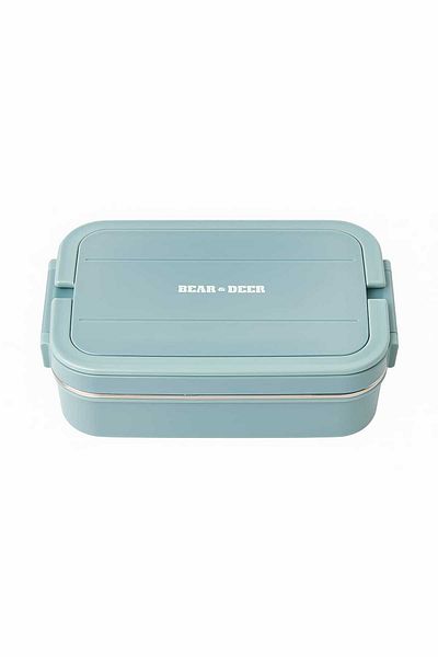 ALPA STORE Beer & Deer Steel 750 ml Lunch Box Lunch Box Storage Box Camping Food Box