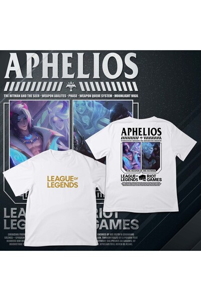 EZ Design League of Legends - Aphelios - Printed Oversize T-Shirt