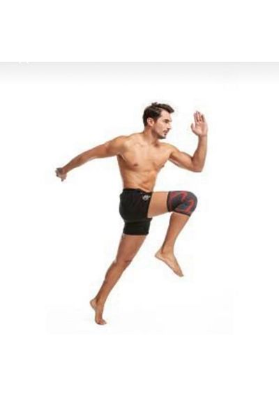 seyuse 1Pc Elastic Knee Pads Anthracite Sportsman Knee Pad Knee Bandage Cyclist Knee Pad Black Non-Slip