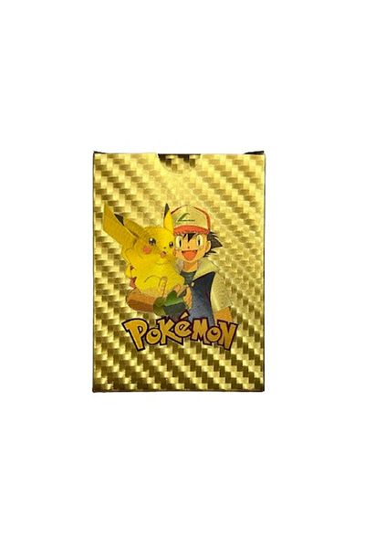 OEM Cărți de joc Pokemon, 55 bucăți, aurii
