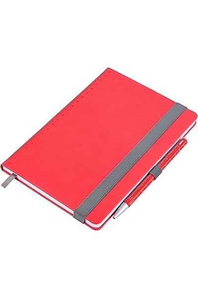 AMAZON TOHUM Troika Origial A5 Ot Notebook, Non-Consumable Pen Included, Elastic Bat, Pen Ring, Bookmark, Collect