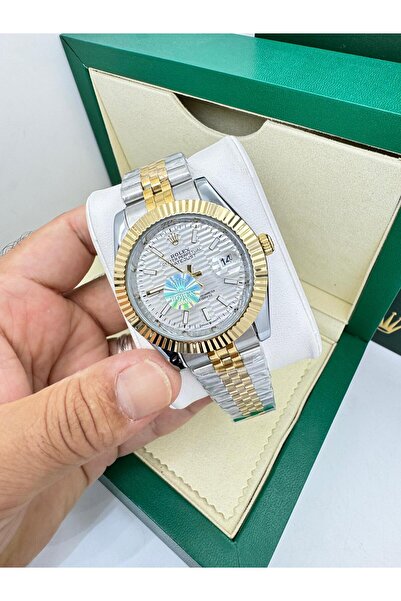 Rolex ساعة رجالية رولكس تاتي معا علبه وكيس