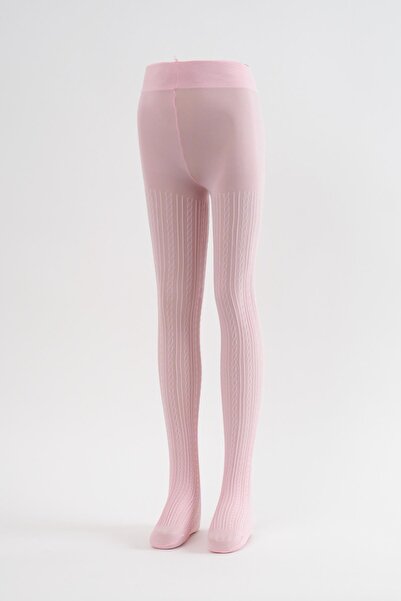 Katia&Bony Шарени детски чорапогащници розови