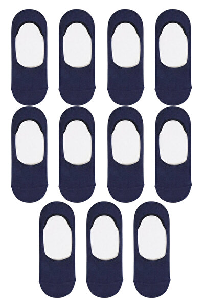 Katia&Bony Дамски тънки чорапи-балерини в тъмносини цветове, чифт от 12 броя