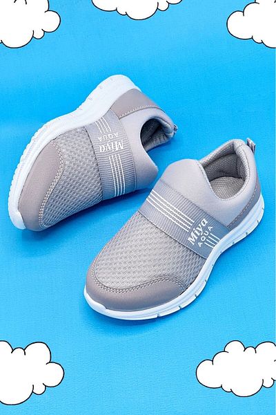BYRAMSE Unisex Comfortable Flexible Daily Laceless Lightweight Children's Sports Shoes