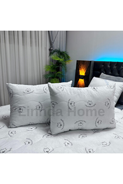 Linnda Home Набір з 2 преміальних бавовняних подушок з капітоне