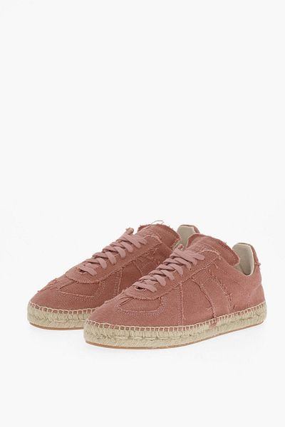 Maison Margiela Teniși Mm22 Low Top din pânză cu detalii din iută