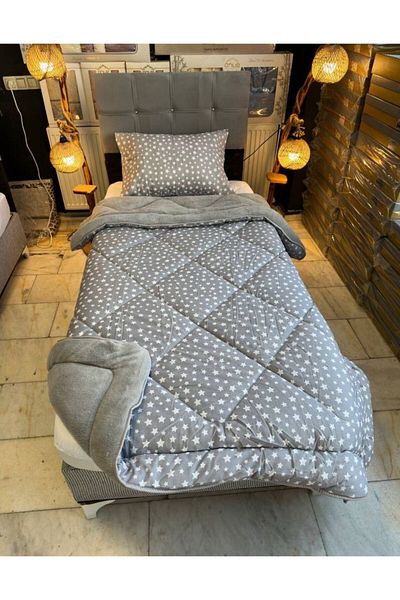 VİLERA HOME New Generation Double Sided Single Person Welsoft Pillow Case Duvet