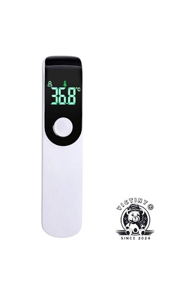victiny Digital Non-Contact Infrared Thermometer, VICTINY, Dual Mode, Battery Powered, White