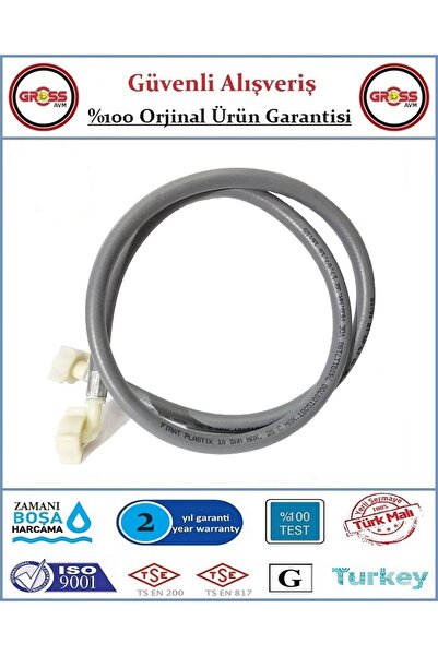 FIRAT Fırat Çamaşır, Bulaşık Makinası Temiz Su Giriş Hortumu - - 1.5 Metre