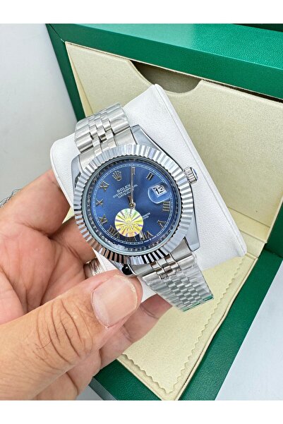 Rolex ساعة رجالية رولكس تاتي معا علبه وكيس