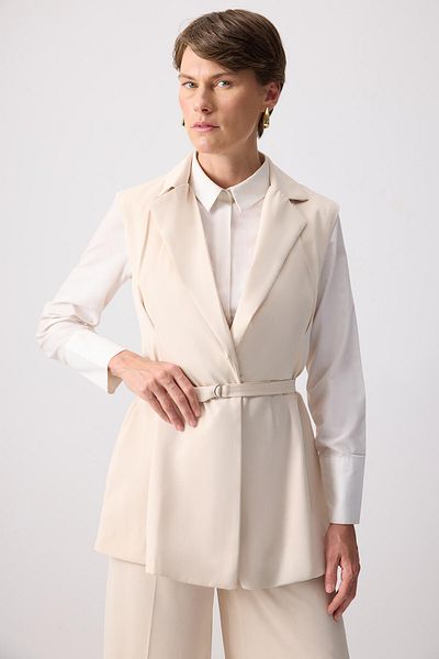 Touché Privé Pleated Double Breasted Vest Pants Suit