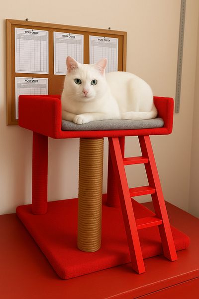 OneShop Two-Story Cat Scratching Balcony