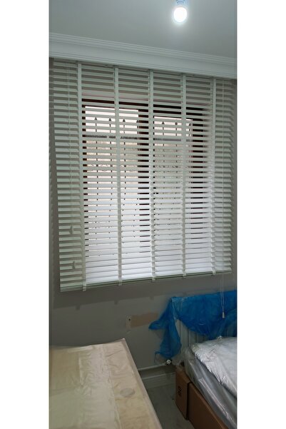 ömer ilhan gerçek ahşap jaluzi perde beyaz ahşap jaluzi perde