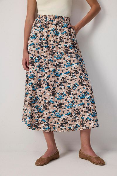 Touché Privé Flower patterned skirt