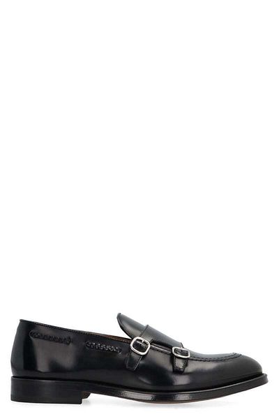 Doucal's Doucal's Leather Monk-Strap Shoes