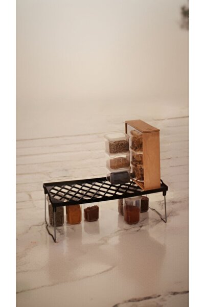 BRK PLASTİK Tabak Bardak Organizer Mutfak Dolap İçi Raf Düzenleyici